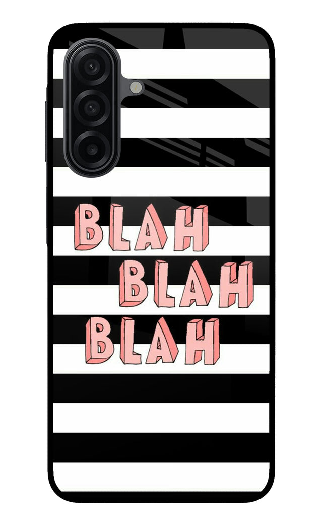 Blah Blah Blah Samsung M17 5G Metal Case Back Cover by Casekaro