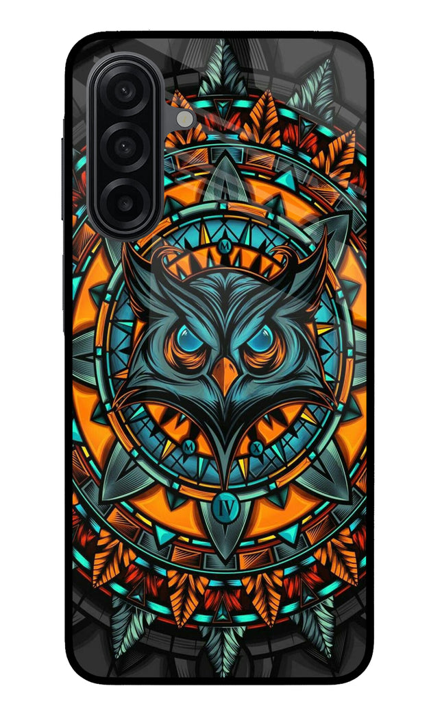 Angry Owl Art Samsung M17 5G Metal Case Back Cover by Casekaro