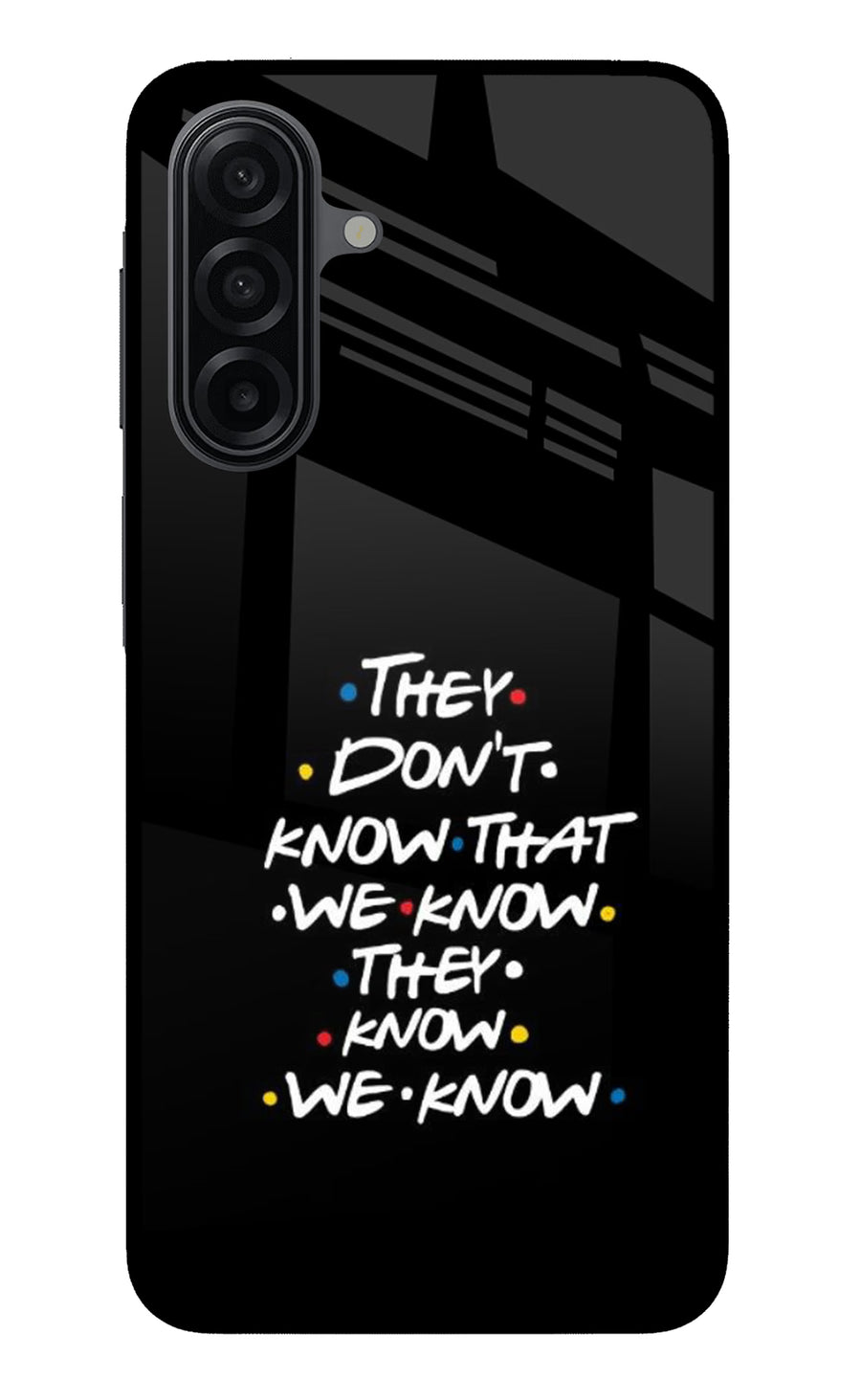 FRIENDS Dialogue Samsung M17 5G Back Cover, Metal case