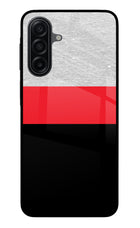 Tri Color Pattern Samsung M17 5G Metal Case Back Cover by Casekaro