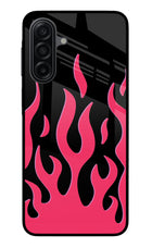 Fire Flames Samsung M17 5G Metal Case Back Cover by Casekaro