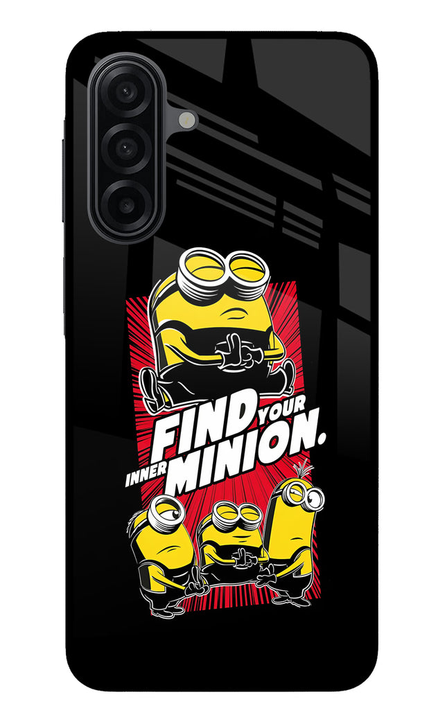 Find your inner Minion Samsung M17 5G Metal Case Back Cover by Casekaro