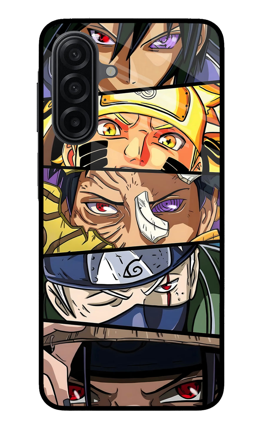 Naruto Character Samsung M17 5G Back Cover, Metal case