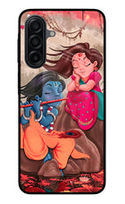 Radhe Krishna Samsung M17 5G Metal Case Back Cover by Casekaro