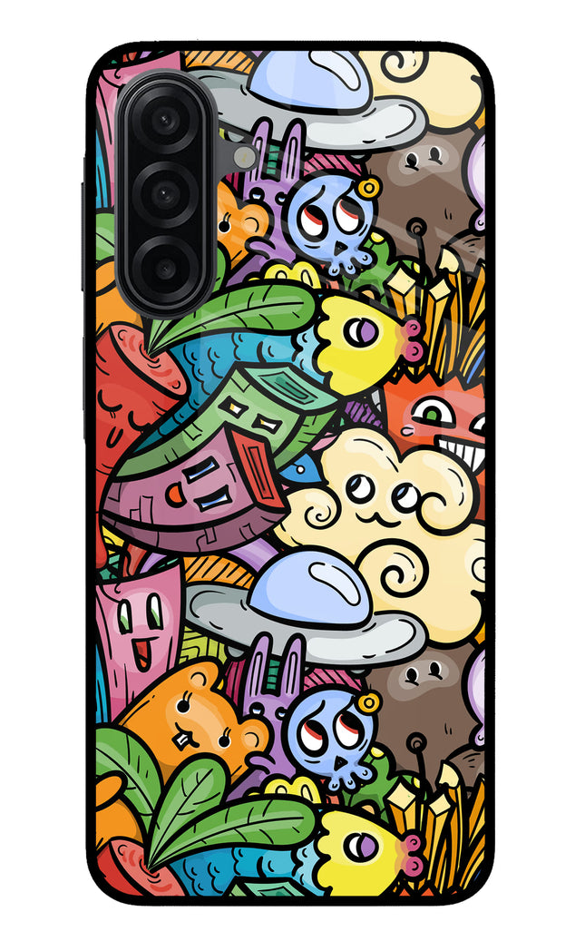 Veggie Doodle Samsung M17 5G Metal Case Back Cover by Casekaro