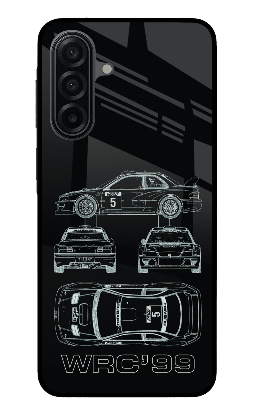 WRC'99 Samsung M17 5G Back Cover, Metal case