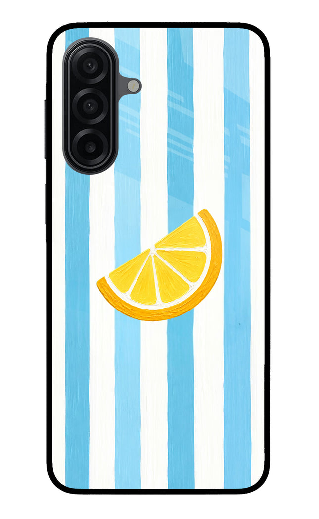 Summer Lemon Samsung M17 5G Metal Case Back Cover by Casekaro