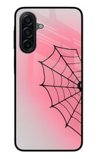 Pink Web Samsung M17 5G Metal Case Back Cover by Casekaro