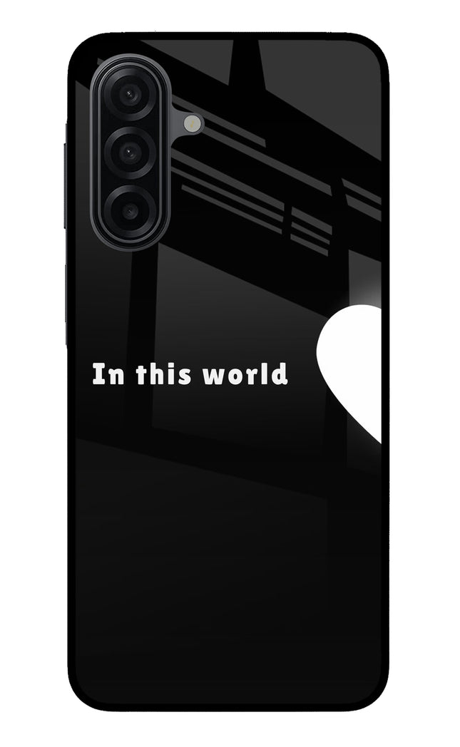 This World Samsung M17 5G Metal Case Back Cover by Casekaro