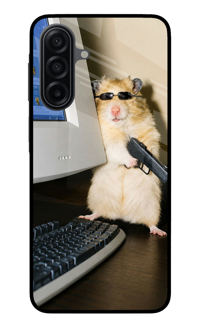 Hacker Hamster Samsung M17 5G Metal Case Back Cover by Casekaro