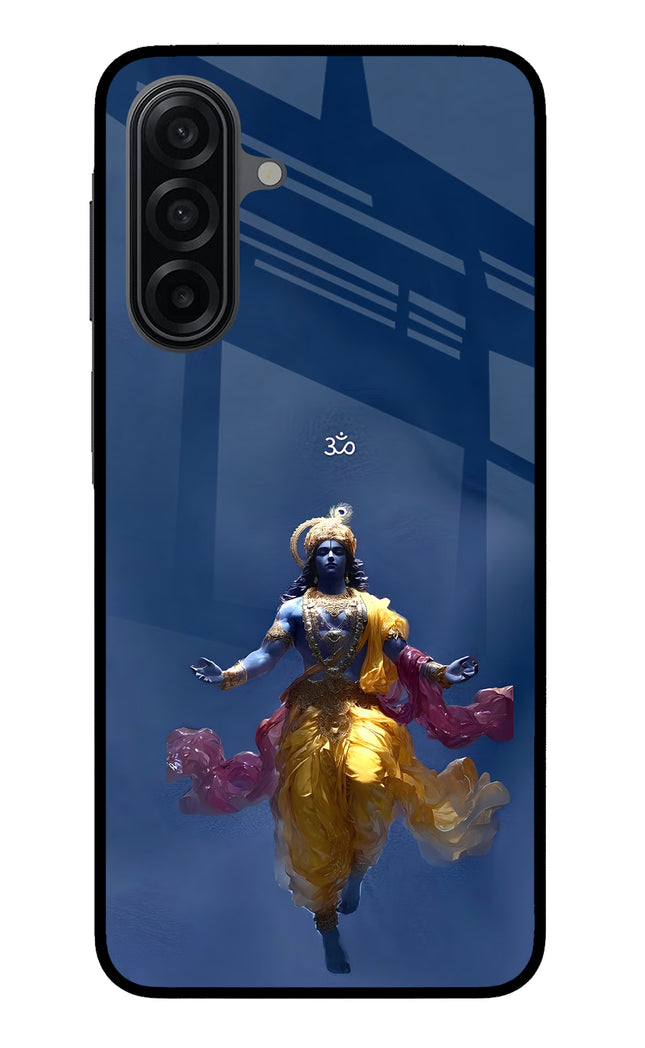 Cosmic Krishna Samsung M17 5G Metal Case Back Cover by Casekaro
