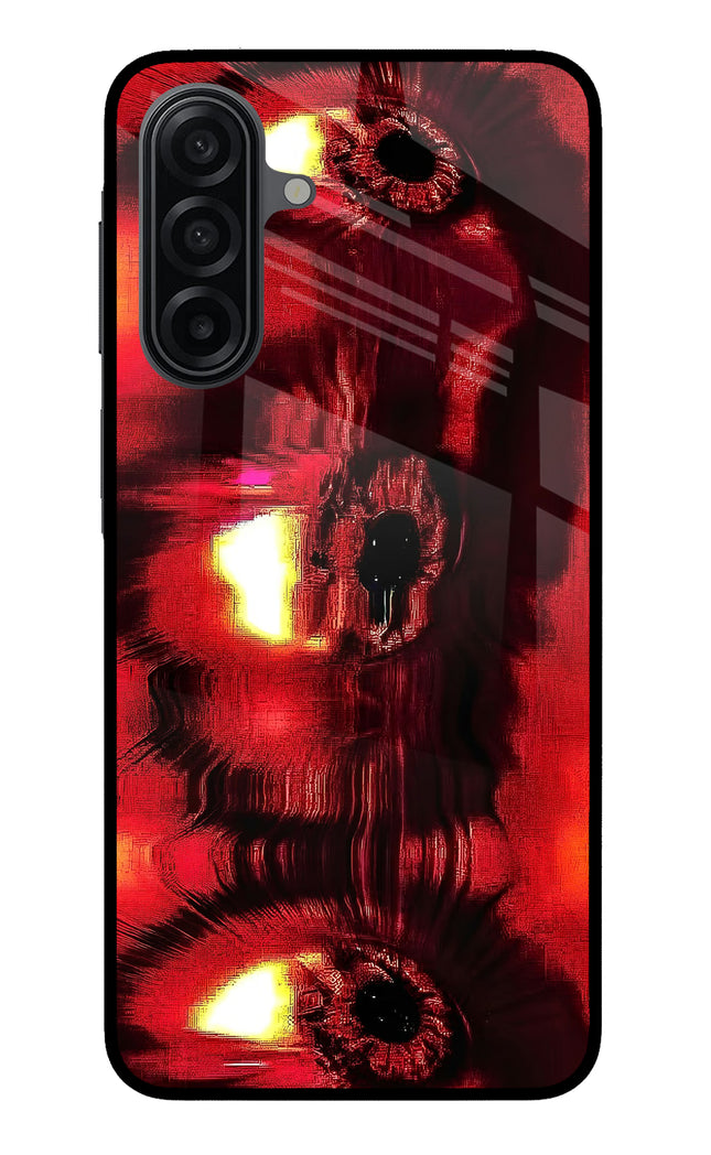 Fire Eye Samsung M17 5G Metal Case Back Cover by Casekaro