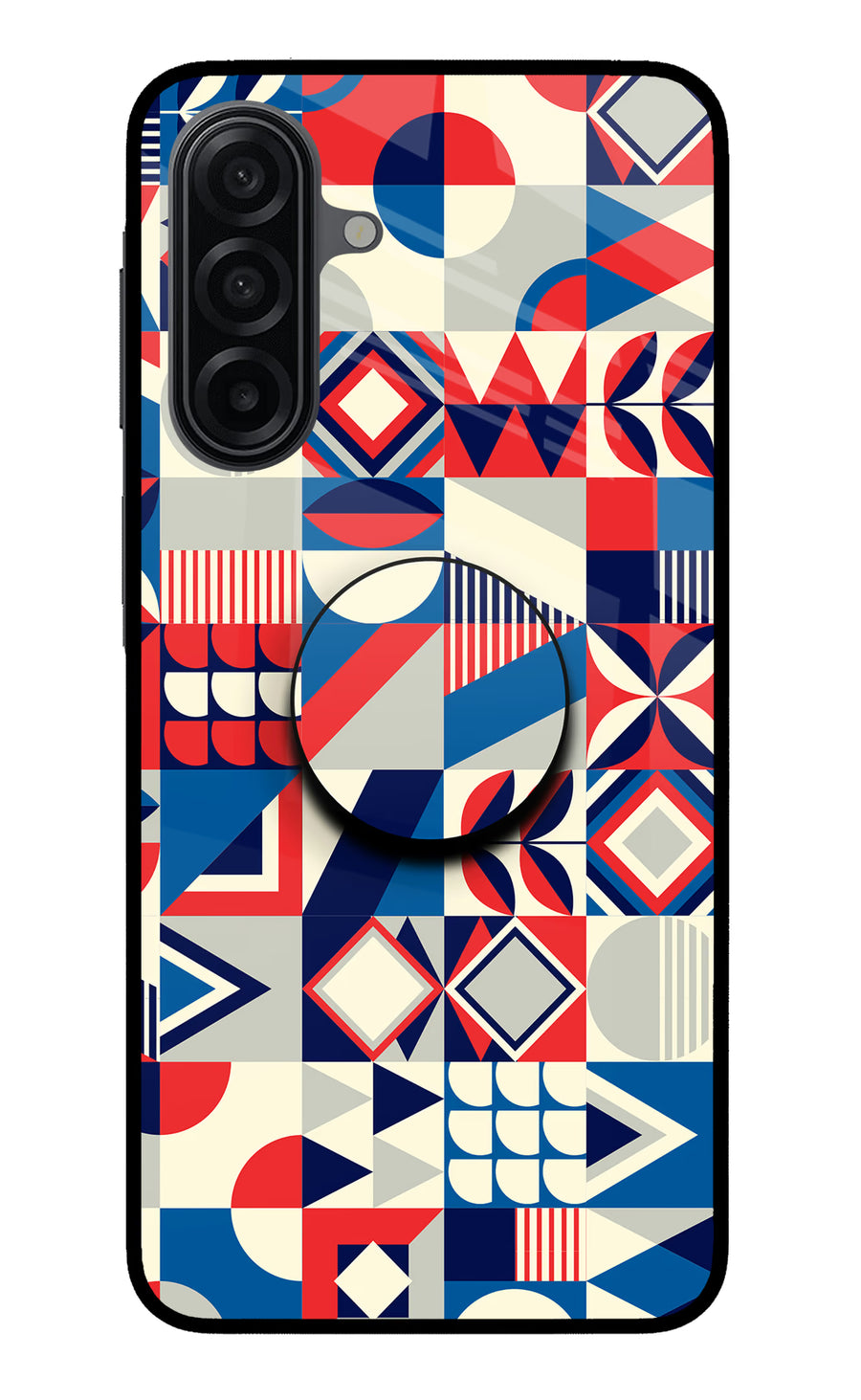 Colorful Pattern Samsung M17 5G Pop Case, Metal case
