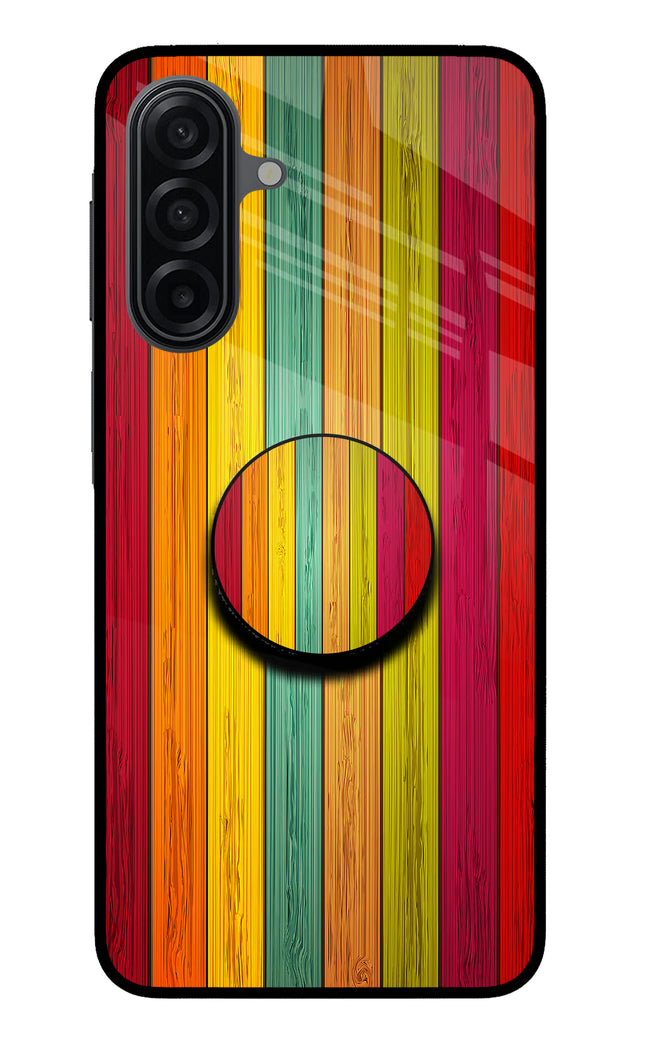 Multicolor Wooden Samsung M17 5G Pop Case by Casekaro
