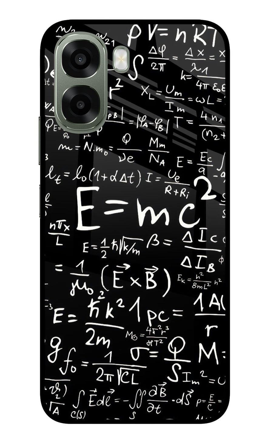 Physics Formula Oppo A6x 5G Back Cover, Metal case