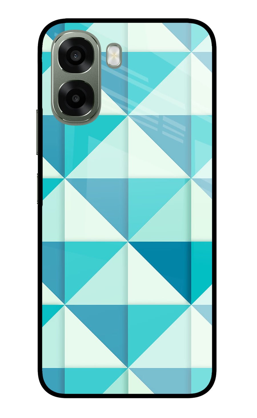 Abstract Oppo A6x 5G Back Cover, Metal case