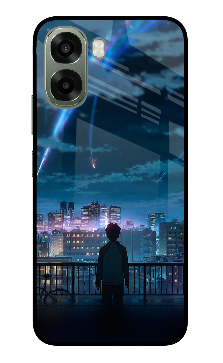 Anime Oppo A6x 5G Back Cover, Metal case