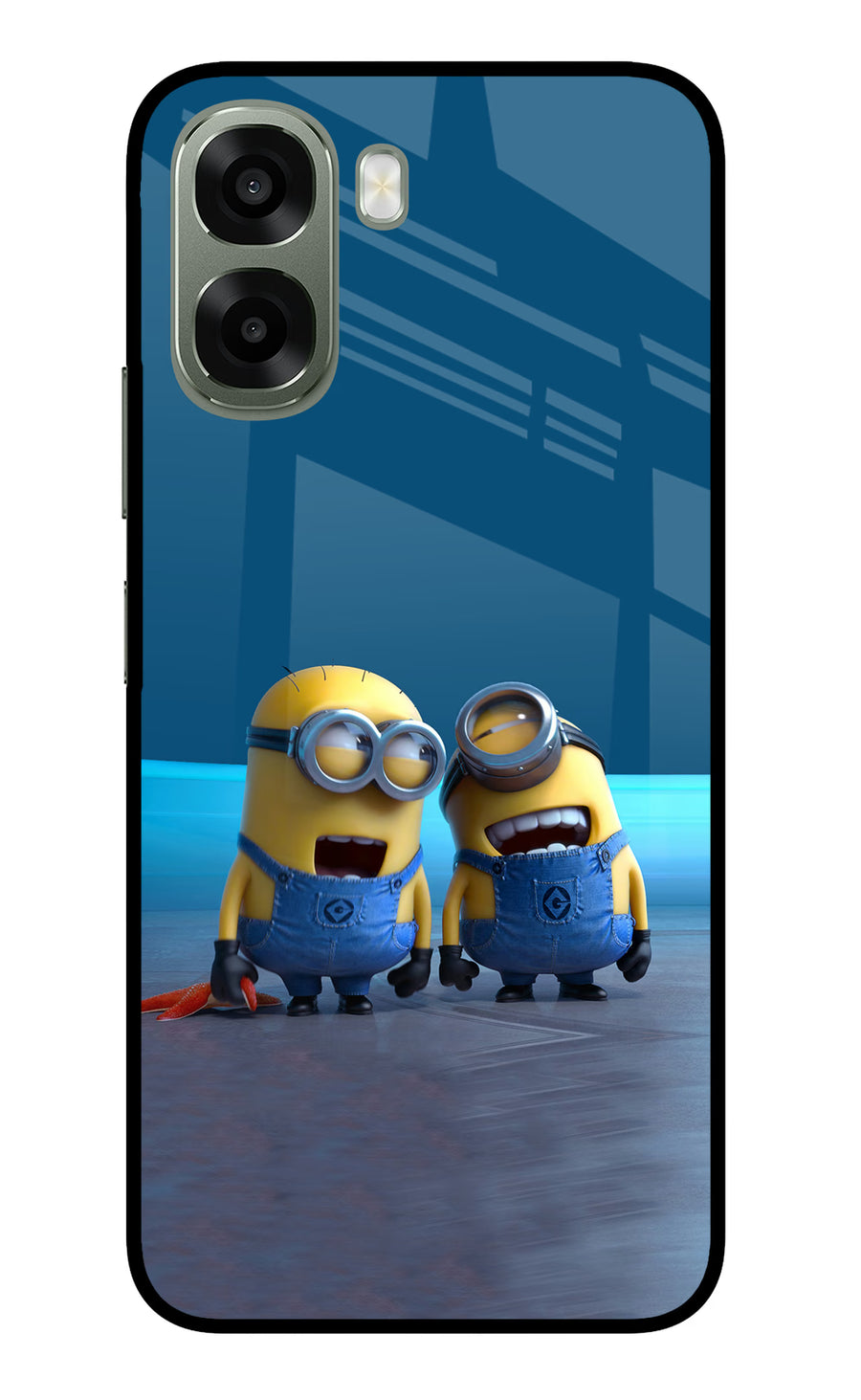 Minion Laughing Oppo A6x 5G Back Cover, Metal case