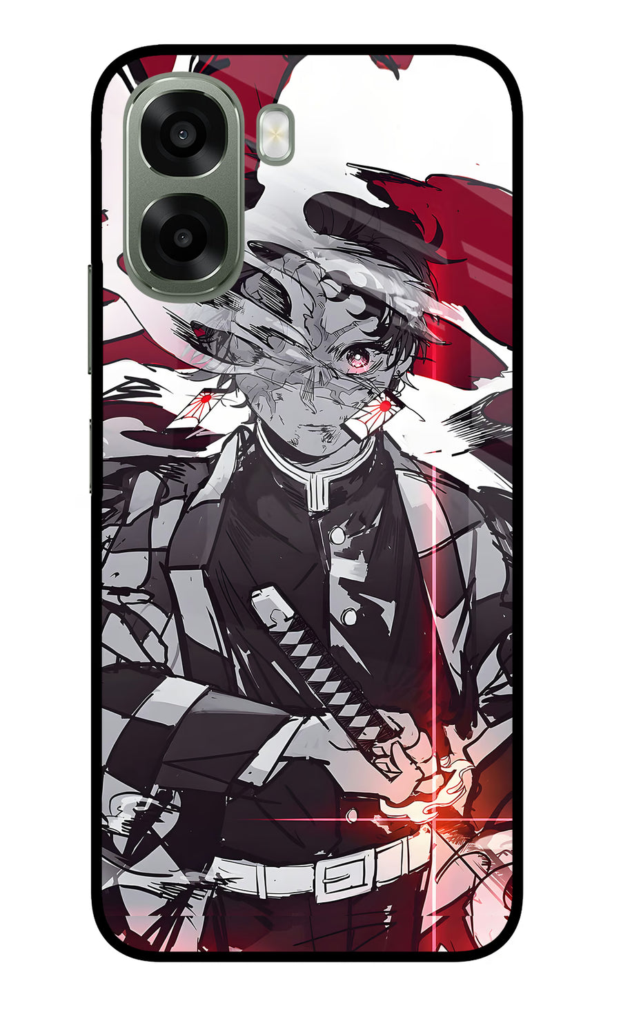 Demon Slayer Oppo A6x 5G Back Cover, Metal case