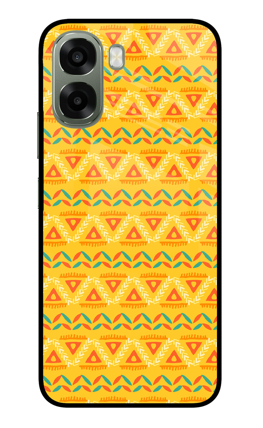 Tribal Pattern Oppo A6x 5G Back Cover, Metal case
