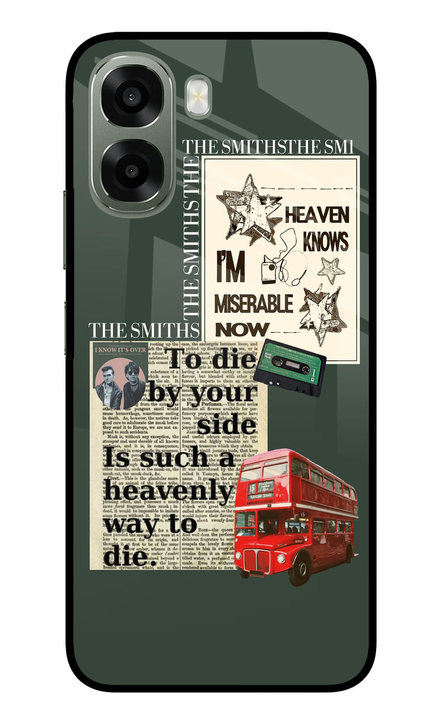 The Smiths Oppo A6x 5G Back Cover, Metal case