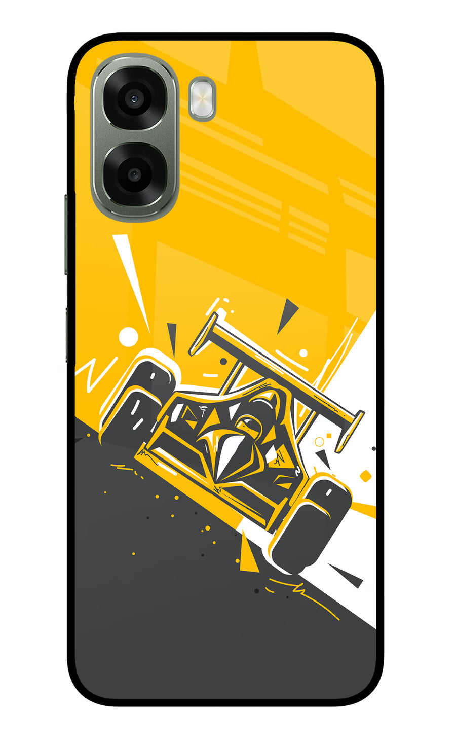 Track King Oppo A6x 5G Back Cover, Metal case