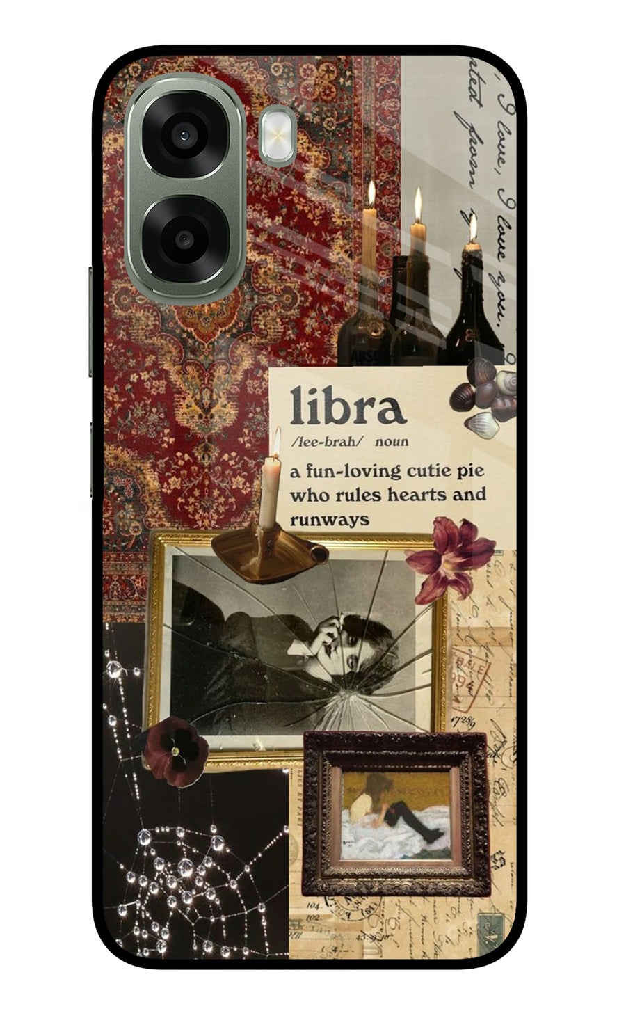 Libra Zodiac Oppo A6x 5G Back Cover, Metal case