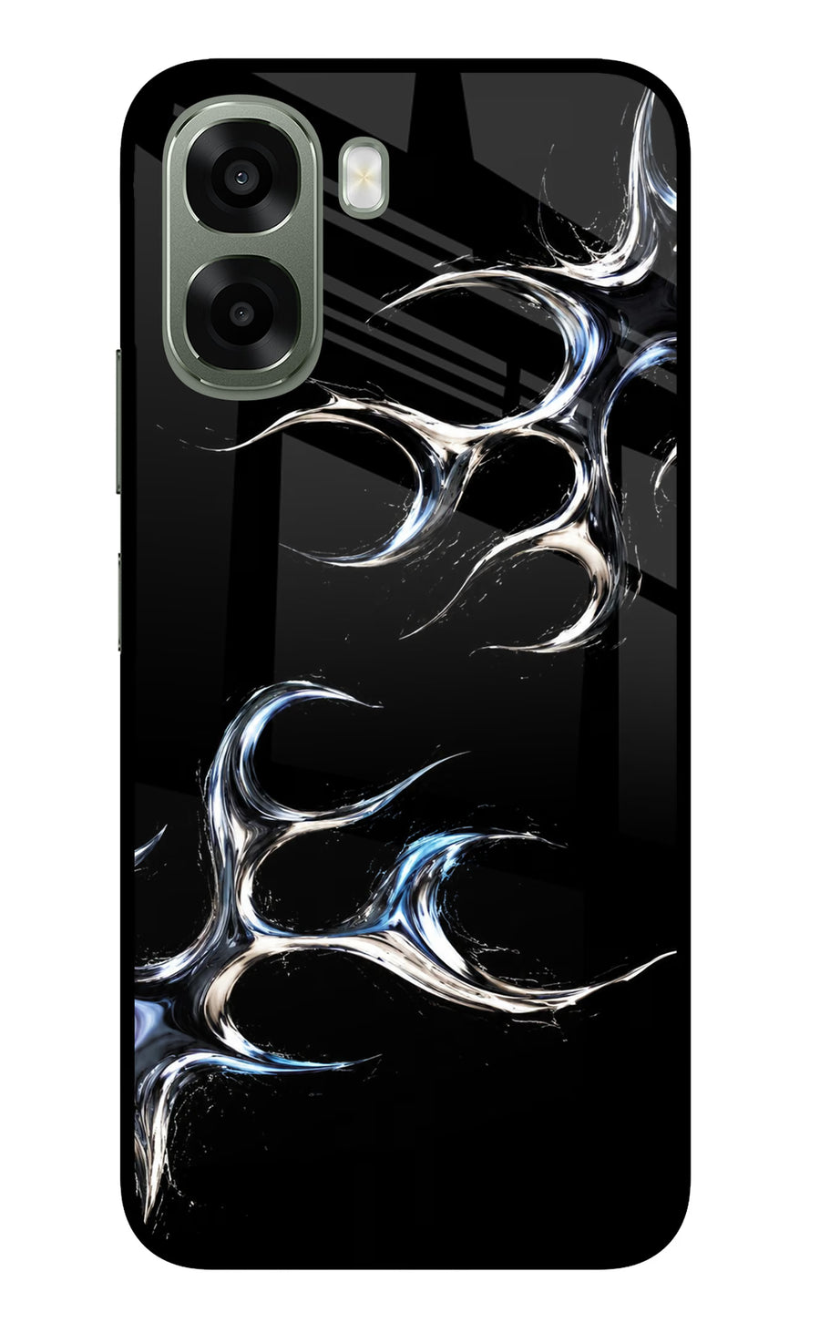 Chrome Tribal Oppo A6x 5G Back Cover, Metal case