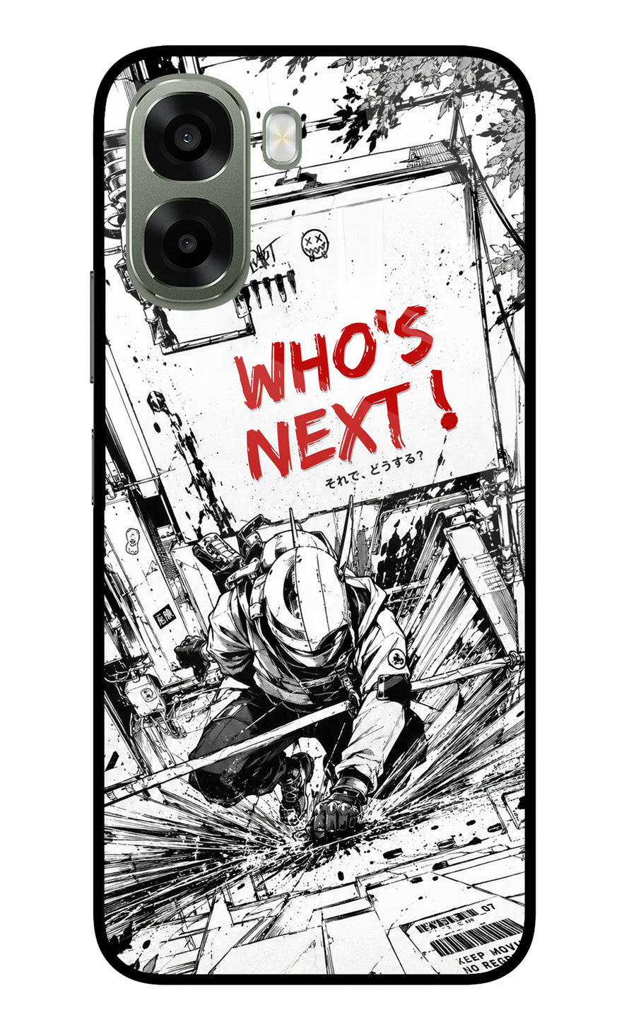 Who's Next Oppo A6x 5G Back Cover, Metal case