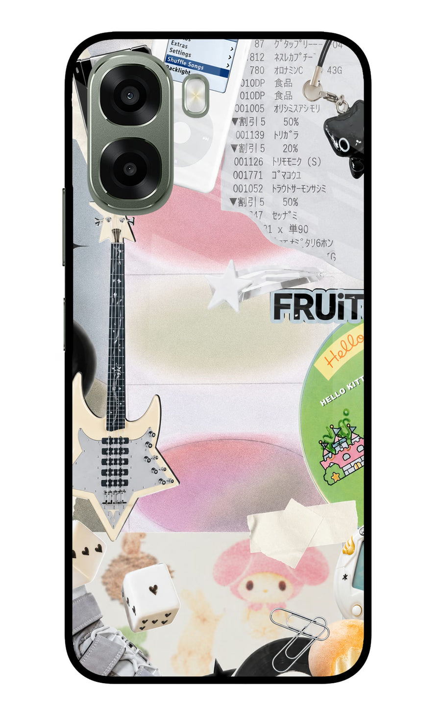 Softcore case Oppo A6x 5G Back Cover, Metal case