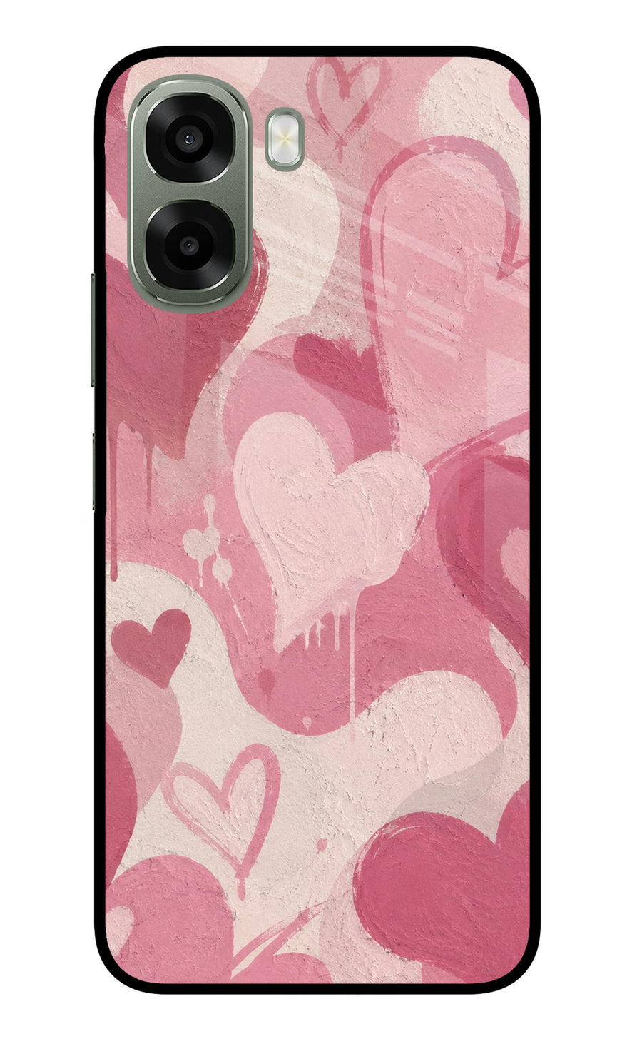 Hearty case Oppo A6x 5G Back Cover, Metal case