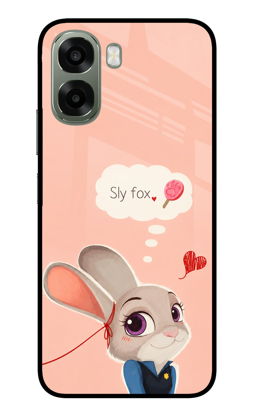Judy Charm Oppo A6x 5G Back Cover, Metal case
