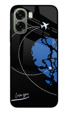 Love Orbit Oppo A6x 5G Metal Case Back Cover by Casekaro