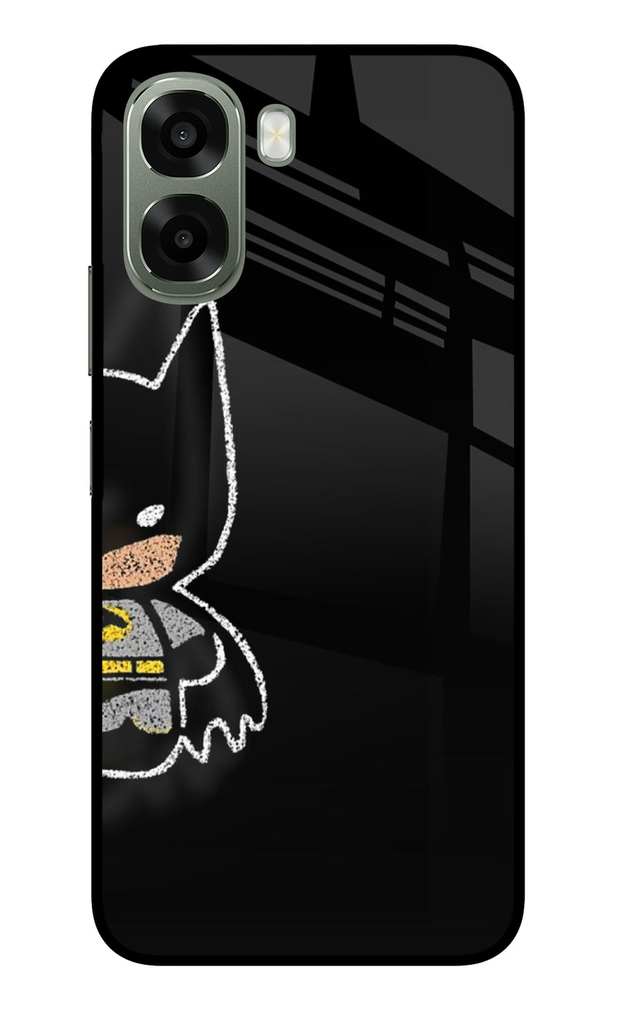 Bat Kitty Oppo A6x 5G Back Cover, Metal case