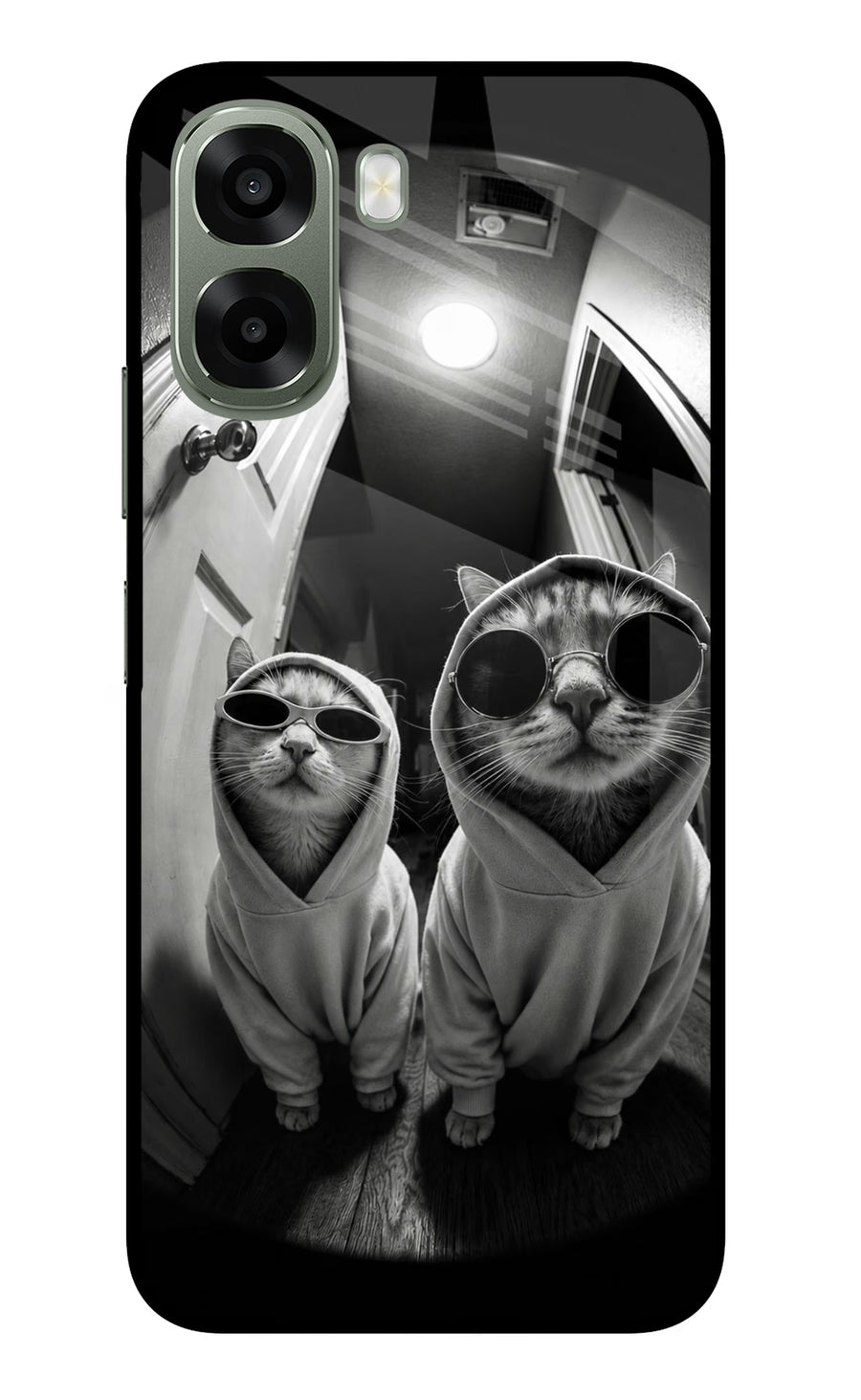 Hood Cats Oppo A6x 5G Back Cover, Metal case