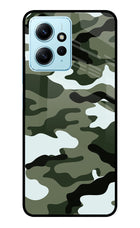 Camouflage Redmi Note 12 4G Metal Case Back Cover by Casekaro
