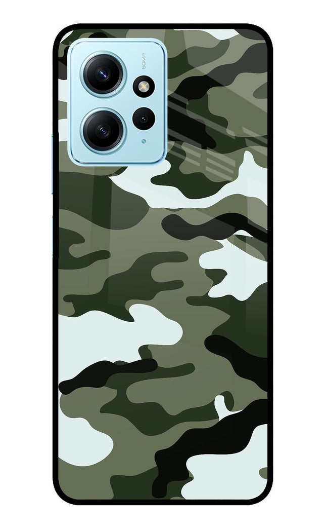 Camouflage Redmi Note 12 4G Metal Case Back Cover by Casekaro