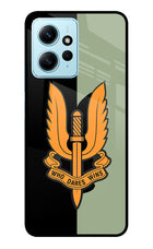Balidan Logo Redmi Note 12 4G Metal Case Back Cover by Casekaro