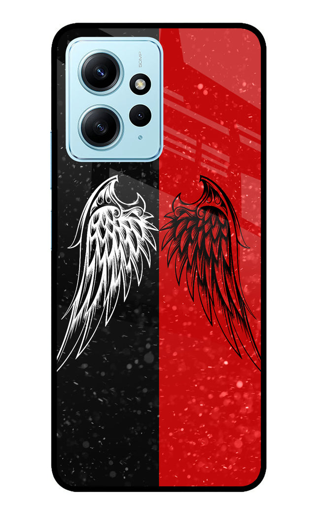 Wings Redmi Note 12 4G Metal Case Back Cover by Casekaro