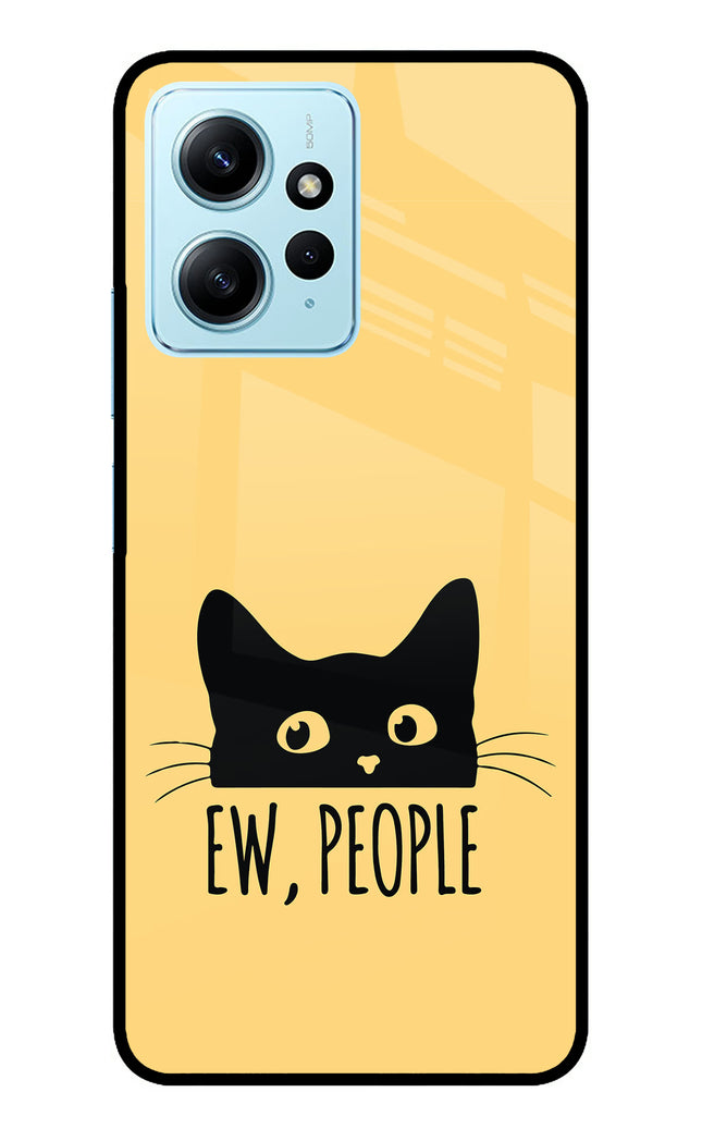 Ew People Catitude Redmi Note 12 4G Metal Case Back Cover by Casekaro