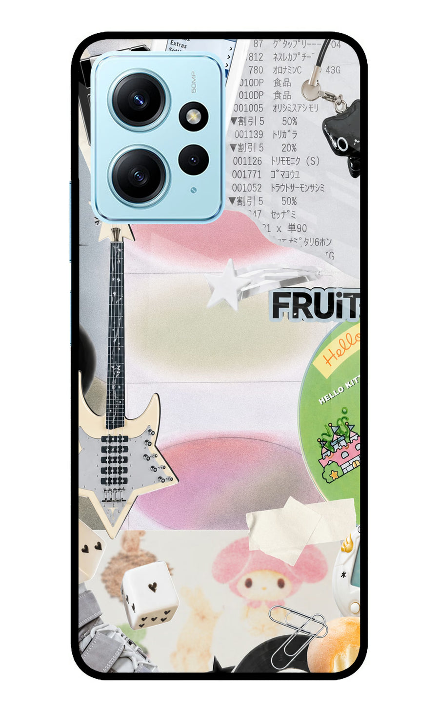 Softcore case Redmi Note 12 4G Back Cover, Metal case