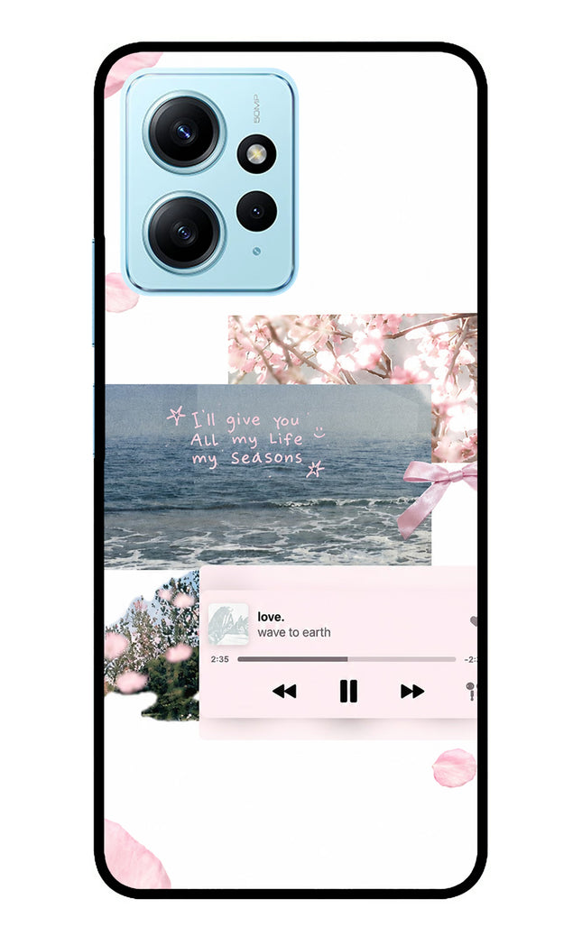 Wave to earth Redmi Note 12 4G Metal Case Back Cover by Casekaro