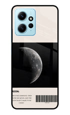 Moon Phase Redmi Note 12 4G Metal Case Back Cover by Casekaro