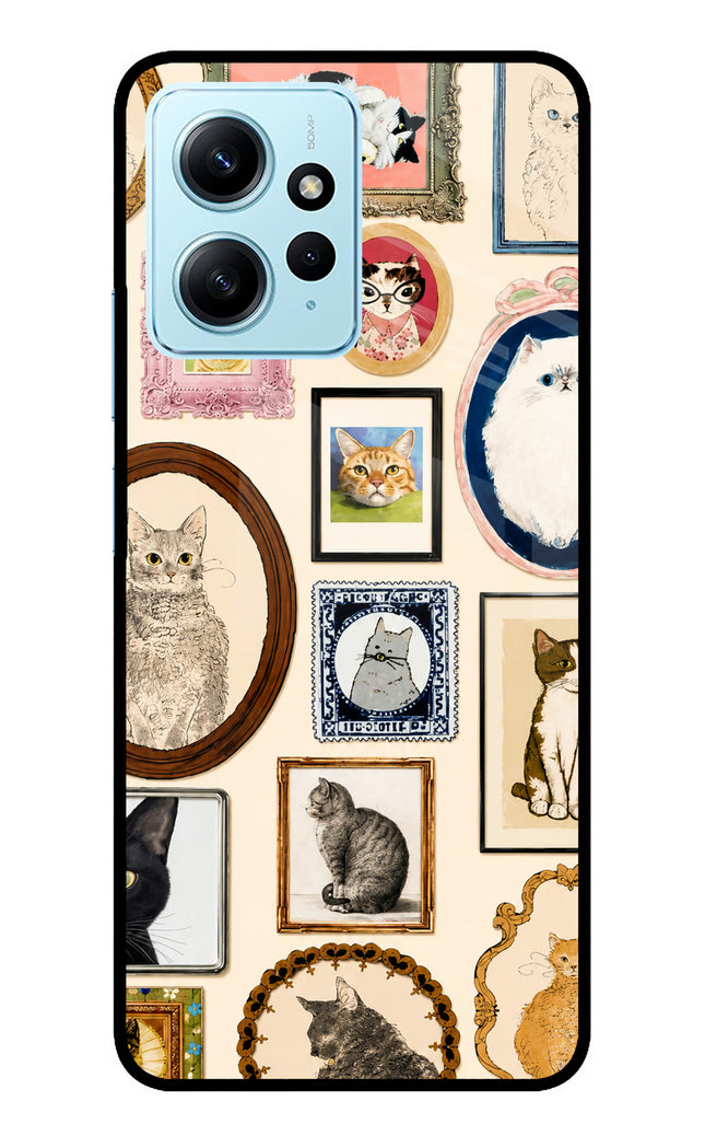 Mirror Cats Redmi Note 12 4G Metal Case Back Cover by Casekaro