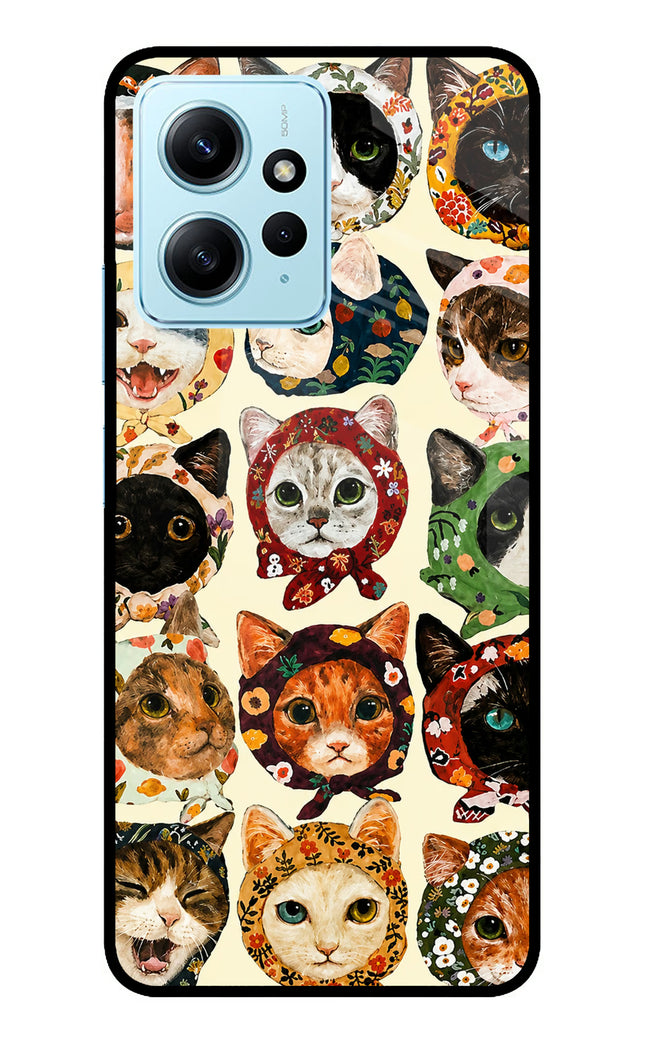 Cool Cat Redmi Note 12 4G Metal Case Back Cover by Casekaro