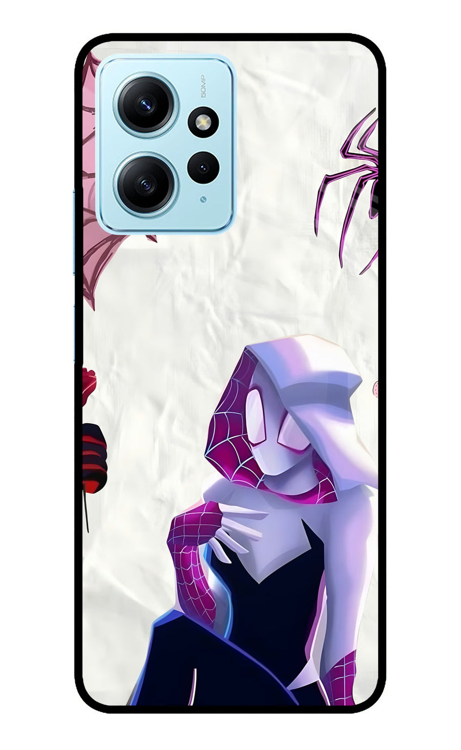 Gwen Verse Redmi Note 12 4G Back Cover, Metal case