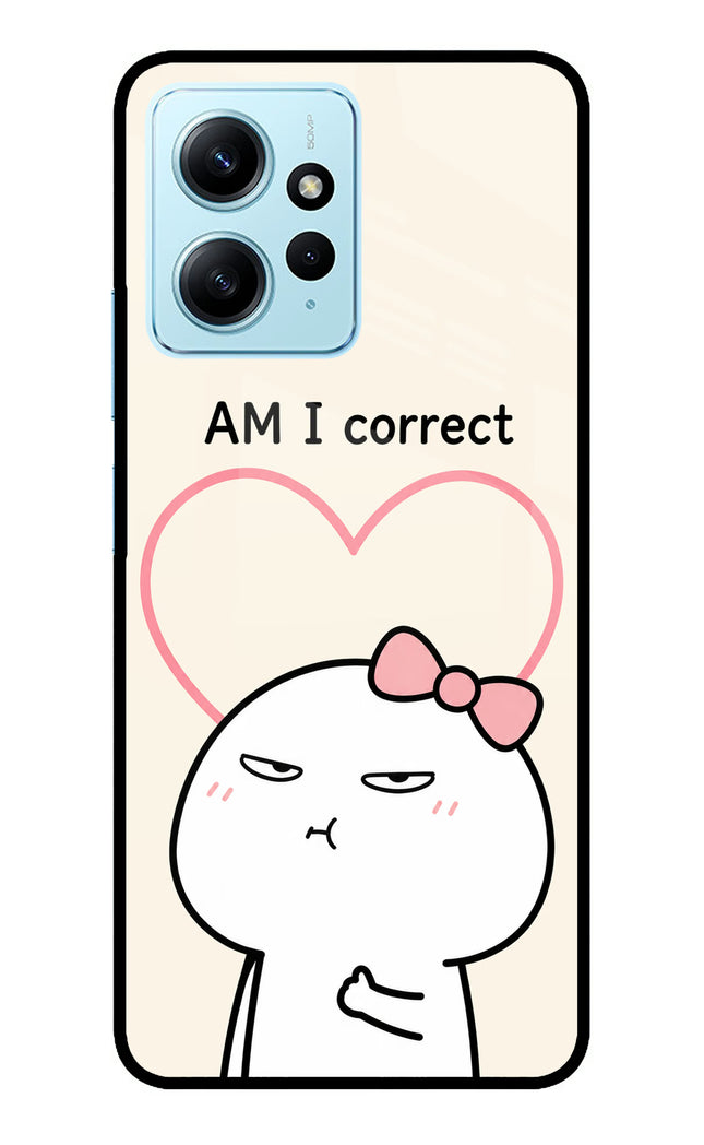 Always Right Redmi Note 12 4G Metal Case Back Cover by Casekaro