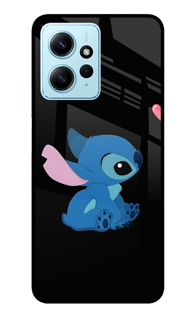 Stitch Crush Redmi Note 12 4G Metal Case Back Cover by Casekaro