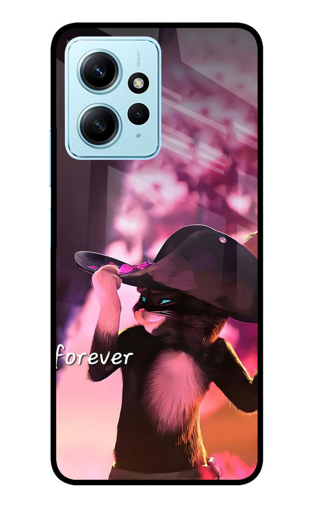 Forever Cat Redmi Note 12 4G Metal Case Back Cover by Casekaro