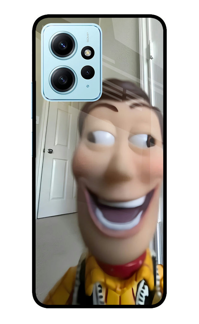 Side Eye Woody Redmi Note 12 4G Metal Case Back Cover by Casekaro